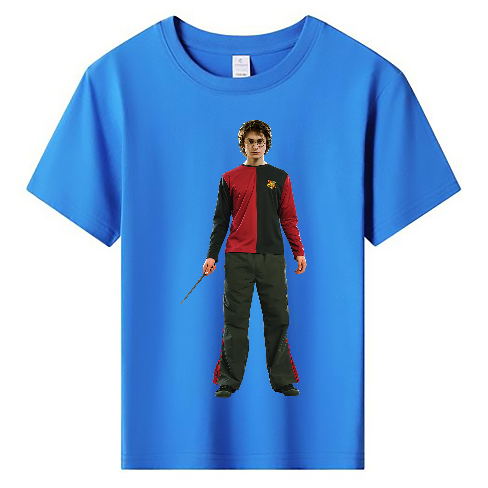 （画像用） Harry Potter ハリー・ポッターシリーズ 綿100％キッズTシャツ（フロントプリント）